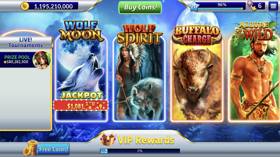 Wolf Bonus Casino -Vegas Slots - 81 - (iOS)