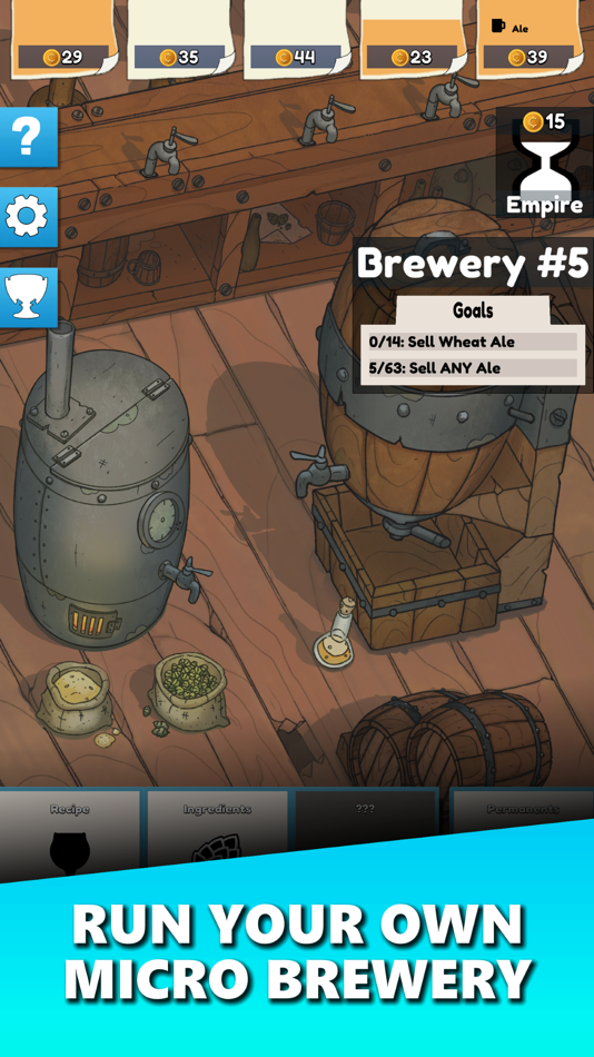 #1. Brewery Boss: Beer Game (iOS) 由: FunnerSoft, LLC