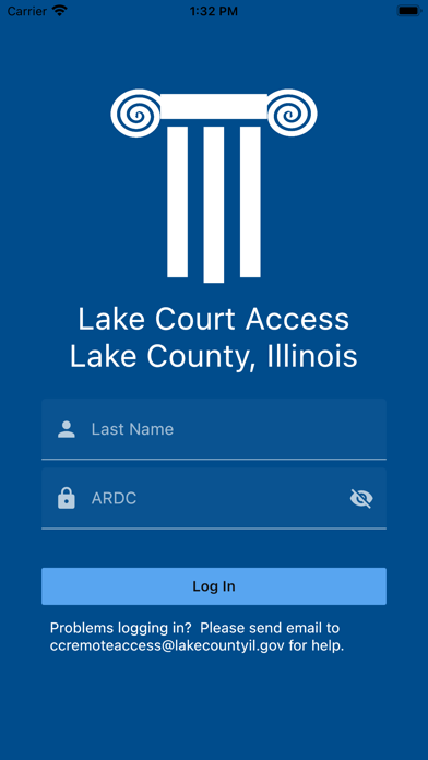 Lake Court Access Screenshot