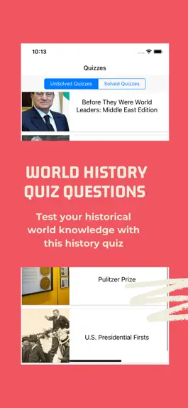 Game screenshot World History Trivia & Quiz apk