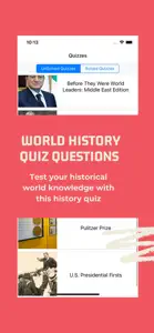 World History Trivia & Quiz screenshot #2 for iPhone