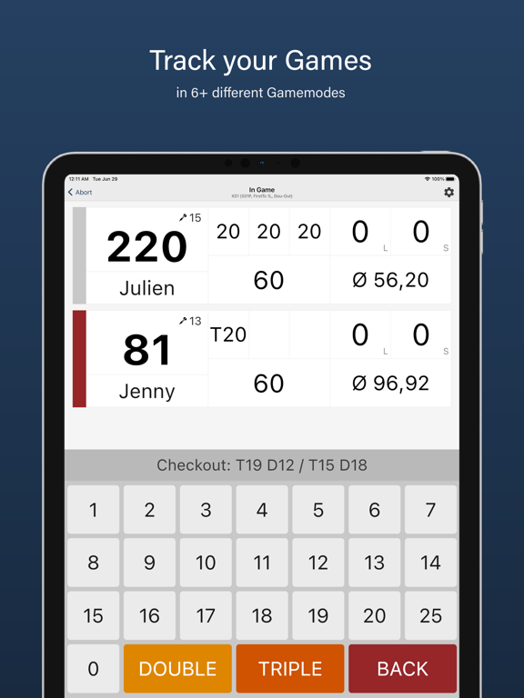 Screenshot #4 pour Pro Darts Counter