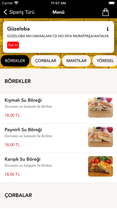 Kayseri Yöre Sofrası Screenshot