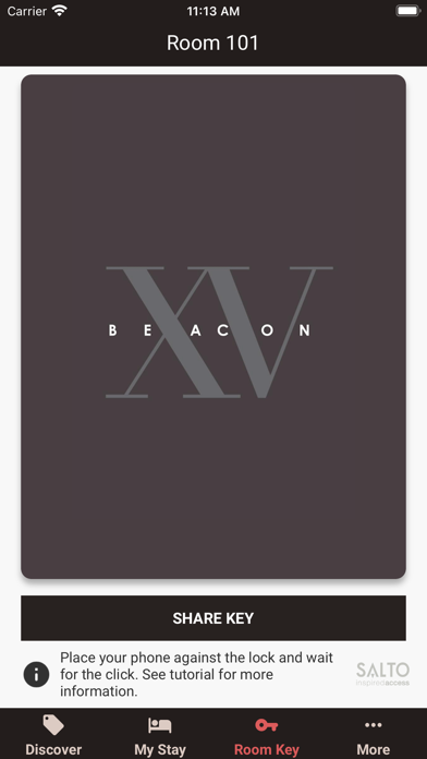 XV Beacon Hotel Screenshot