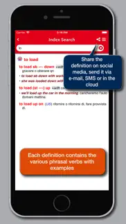 dizionario dei phrasal verbs iphone screenshot 4