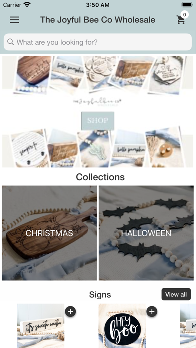The Joyful Bee Co Wholesale Screenshot