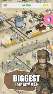 idle warzone 3d: military game iphone screenshot 1