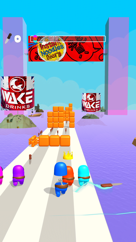 #1. Knife Run 3D (iOS) 由: Can Ahmet Aydemir