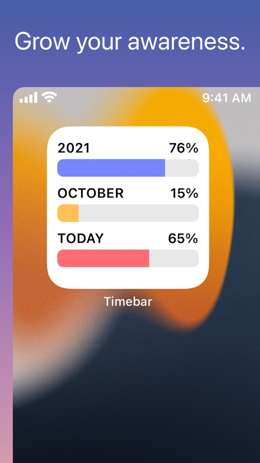 #3. Timebar: Passage of Time (iOS) 由: Tushar Chhabra