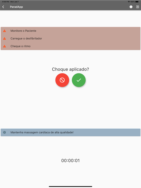 Screenshot #5 pour ParadApp Emergência Rules