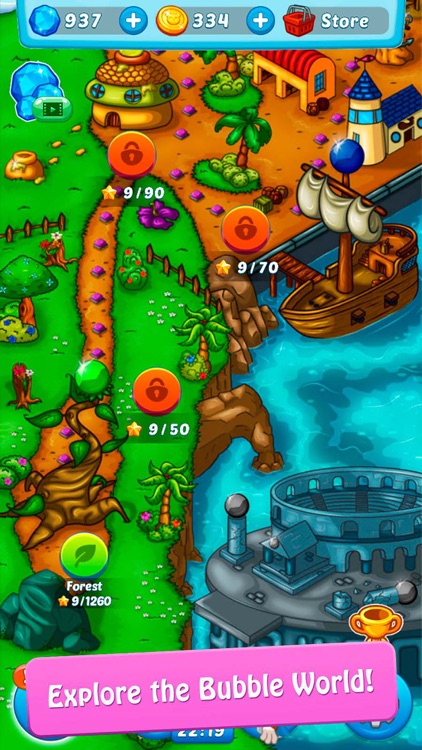 Bobble Shooter 3.0 World screenshot-3