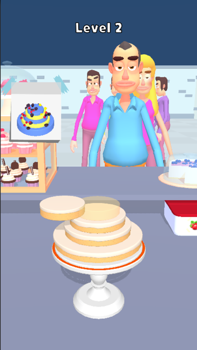 Screenshot #1 pour Cake Stack 3D