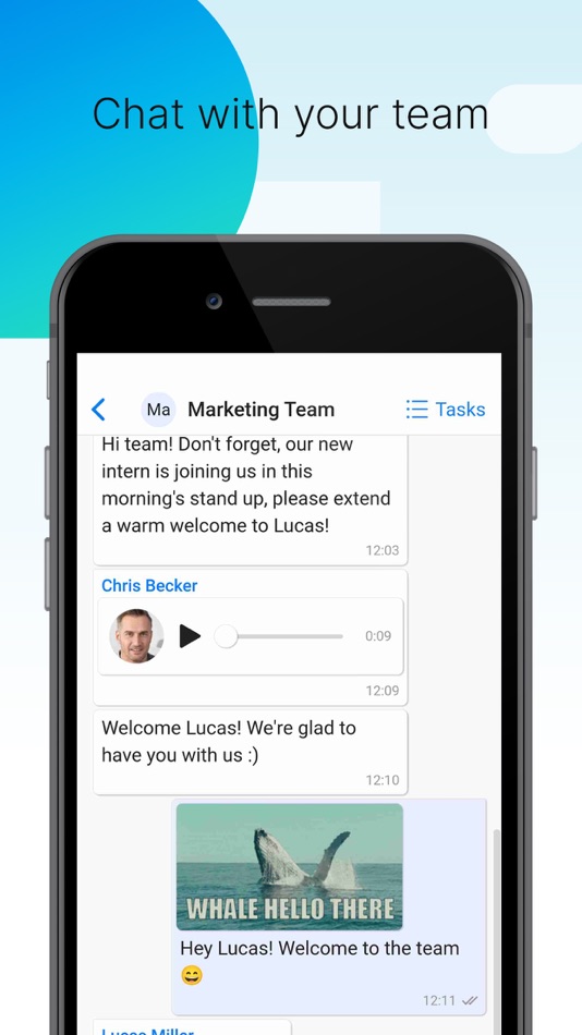 #1. Zenkit Chat (iOS) 由: axonic