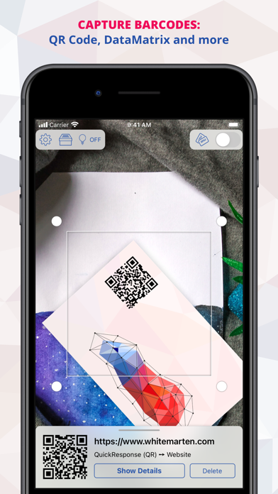 BareCode X Pro QR Code Scannerのおすすめ画像1