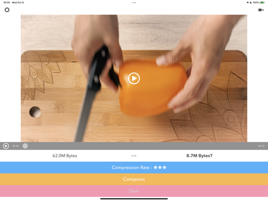 Screenshot #4 pour VCompressor - Compress video