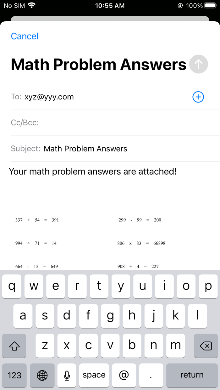 Math Generator