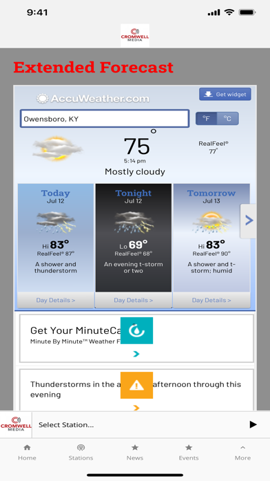 Owensboro Radio Screenshot