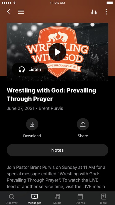 Cascade Hills Church Screenshot