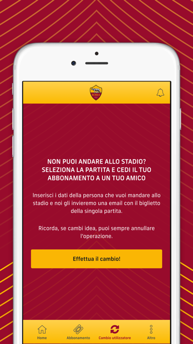 AS Roma – Il mio posto Screenshot