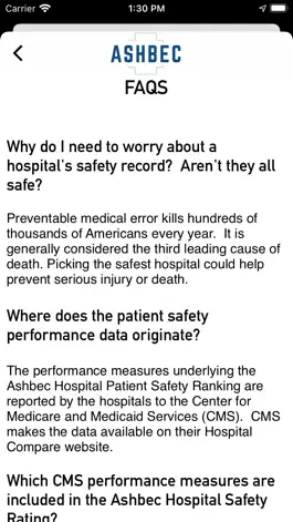 Game screenshot Ashbec Hospital Safety Ranking apk