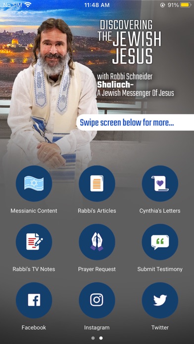 Rabbi Schneider Screenshot