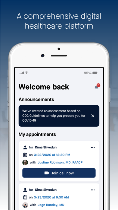 Liberty Telehealth Screenshot