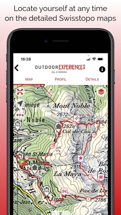 Alpes Trail Val d'Hérens Screenshot