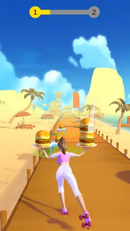 Game screenshot Waitress On Roller mod apk