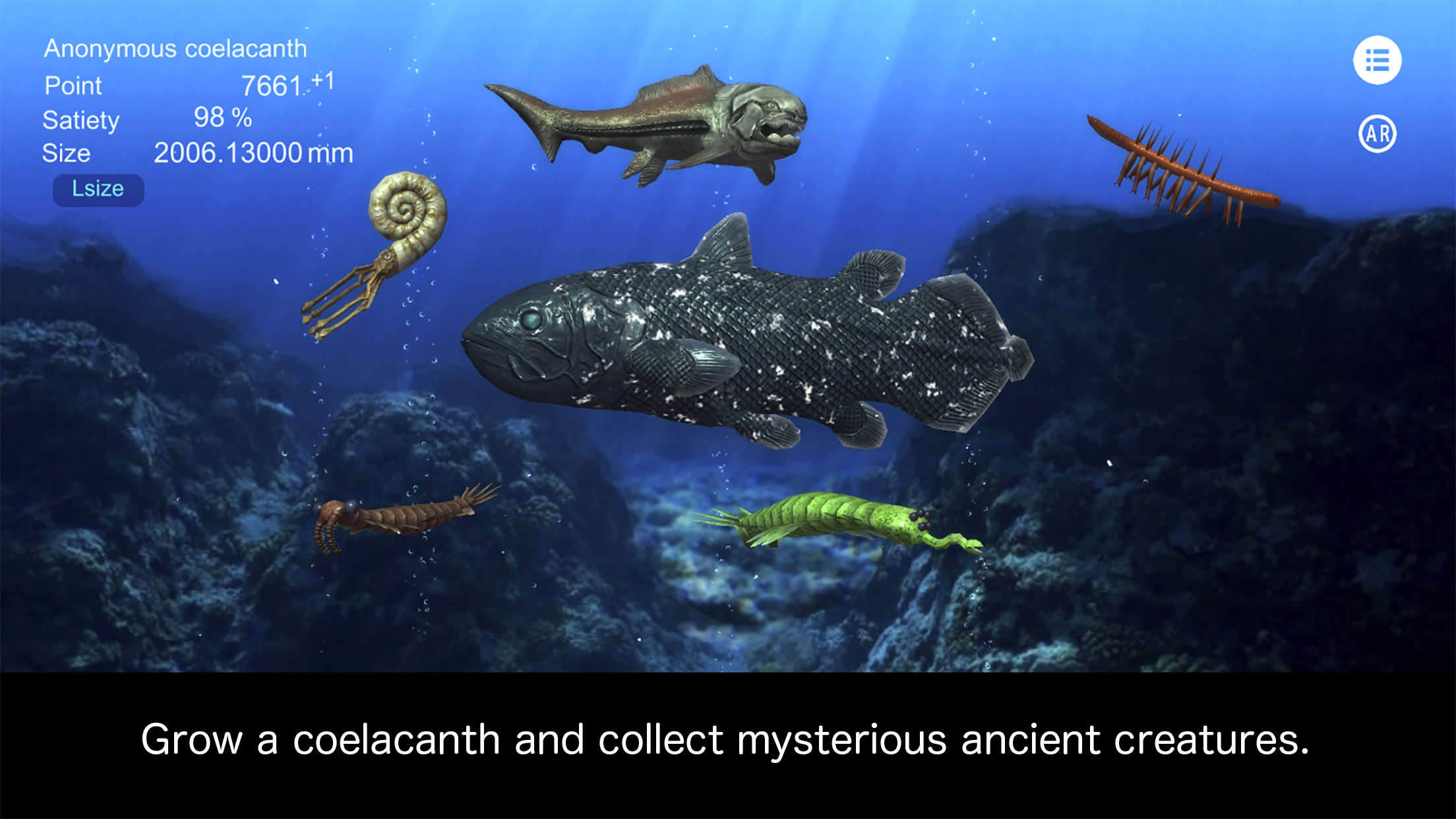 Coelacanth and ancient fish