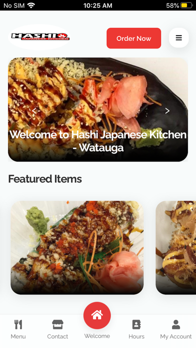 Hashi Japanese Kitchen Screenshot