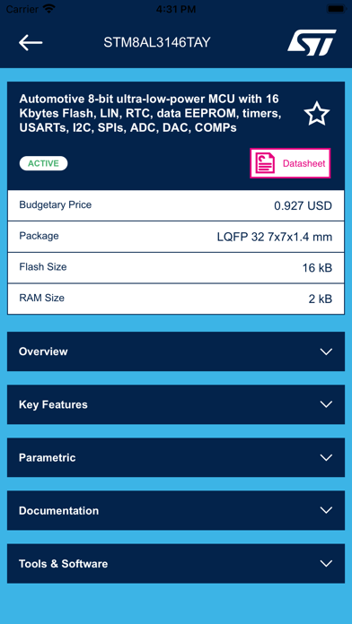 STM8 Finder Screenshot