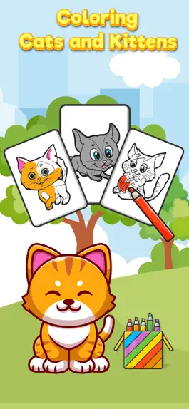 Game screenshot Coloring cats and kittens mod apk