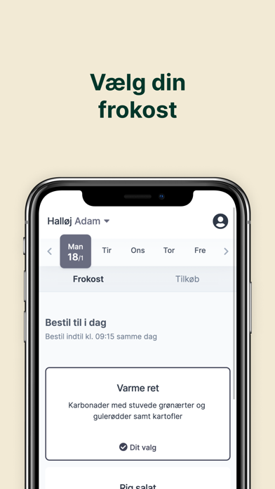 Screenshot #2 pour Aamanns Frokostordning