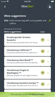 winestein wine advisor iphone screenshot 2