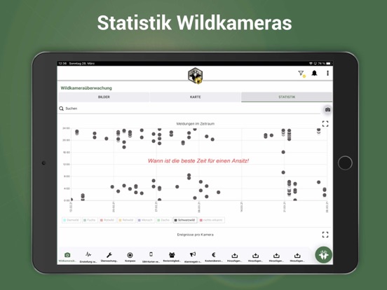 Screenshot #6 pour REVIERWELT: Wildkameras