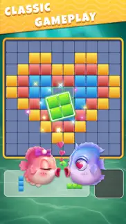 ocean block puzzle - fish iphone screenshot 1