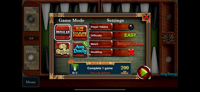 ‎Backgammon HD Screenshot