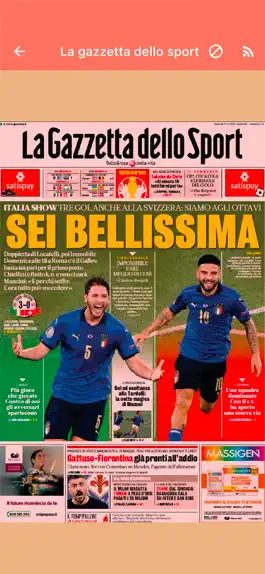 Game screenshot Prima Pagina Quotidiani apk