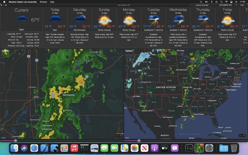 Radar Live Pro - doppler radar Screenshot