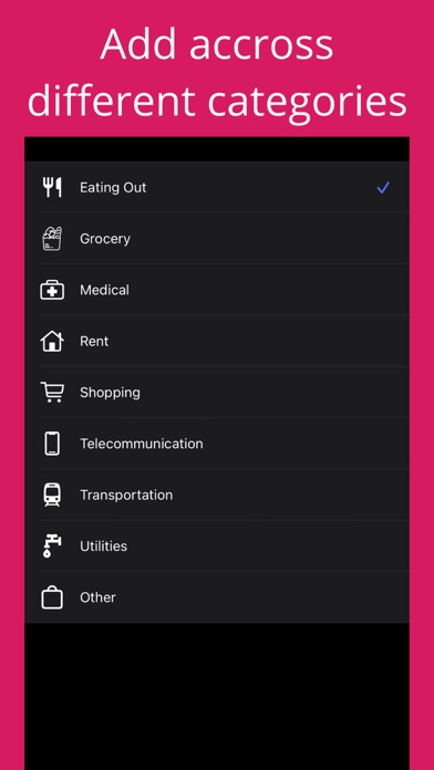 Budget Buddy: Track expenses Screenshot