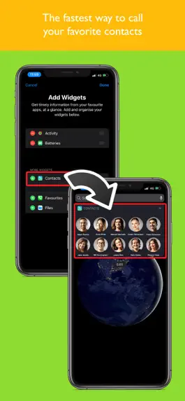 Game screenshot Favorite Contacts Widget hack