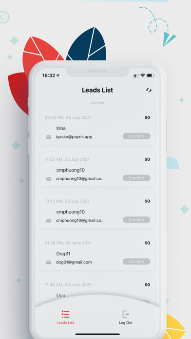 Payris Supplier Screenshot