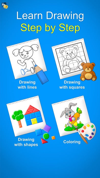 Teach drawing step by step Screenshot