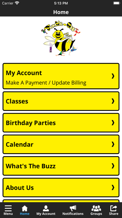 Tumble-Bee Gymnastics Screenshot