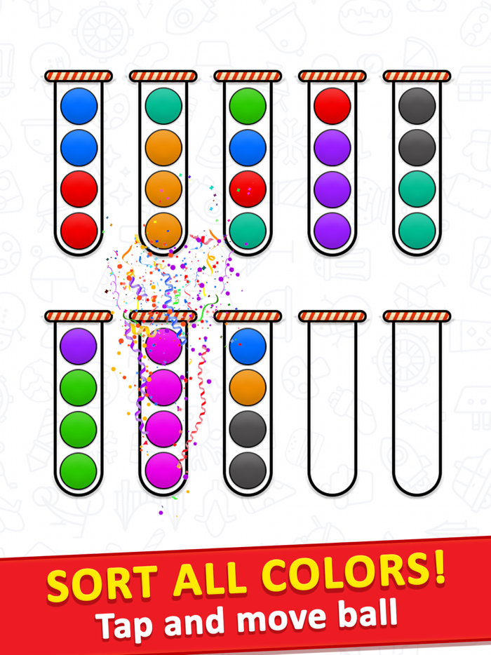 Ball Sort - Bubble Sort Puzzle