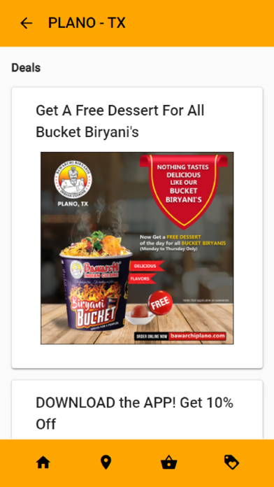 Bawarchi Biryanis Screenshot
