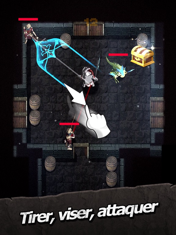 Screenshot #5 pour Darkest Rogue : Slingshot RPG