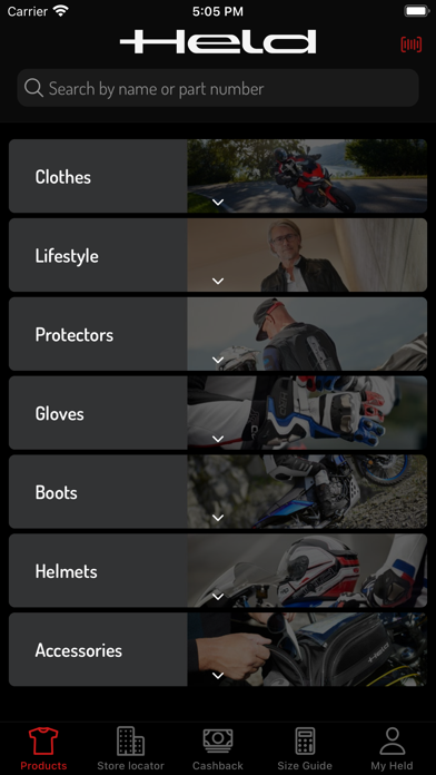 Held Biker Fashion Screenshot