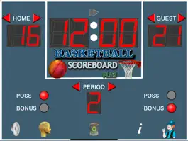Game screenshot Basketball Scoreboard Plus apk