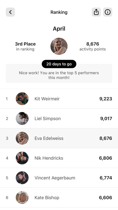 Joynes Birkenwerder FitnessAPP Screenshot